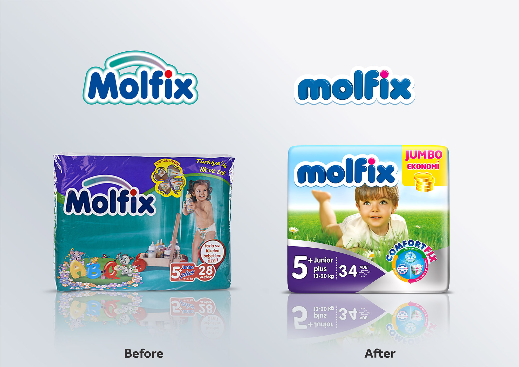 Gamme d’emballages Molfix