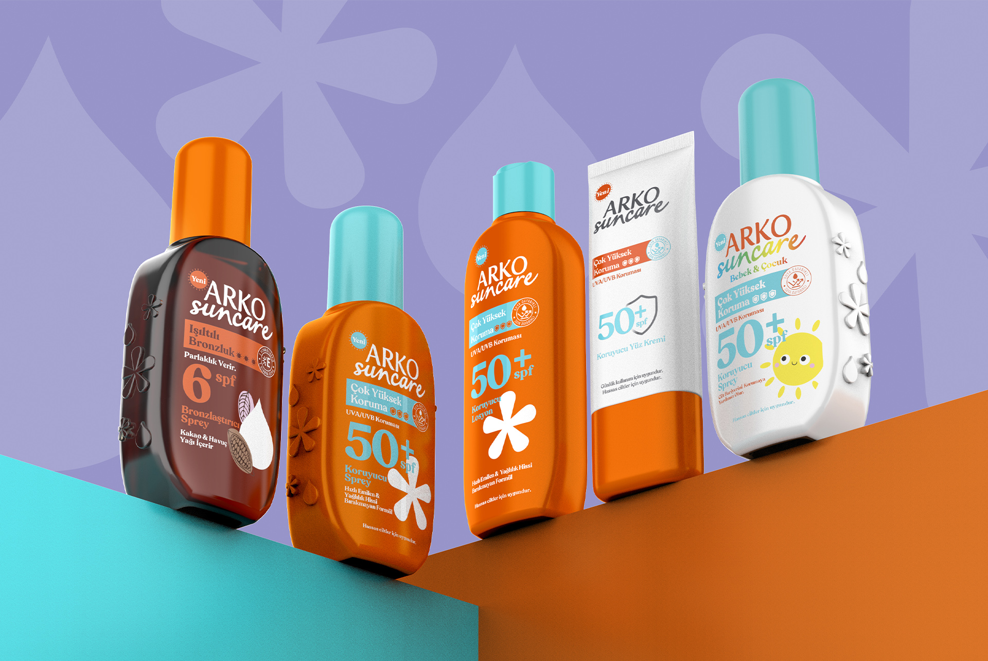 Gamme de protection solaire Arko Suncare