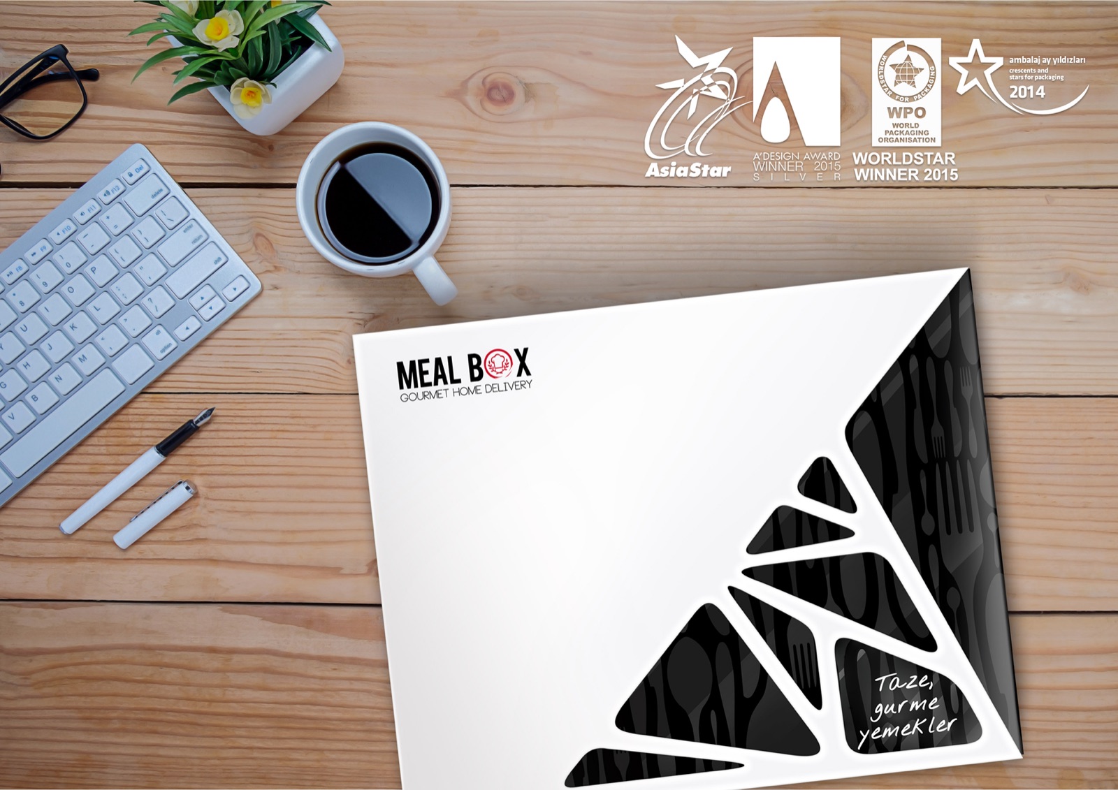 Boîte de livraison gastronomique à domicile MealBox
